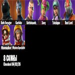 🎨 8 skins | 🌟 Fortnite account