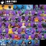 🎨 48 скінів | 🌟 Fortnite акаунт