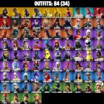 🎨 84 скіна | 🌟 Fortnite акаунт