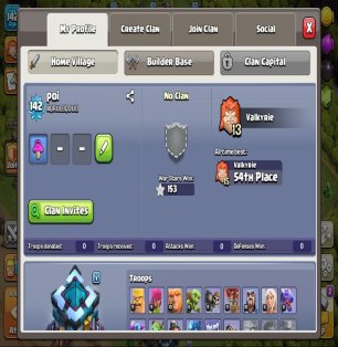 🏰 Clash of Clans account | Town Hall 13 | Level 142