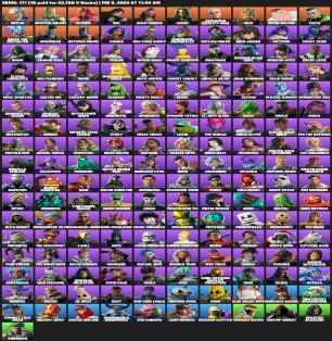 🎨 171 skins | 🌟 Fortnite account