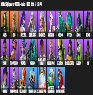 🎨 27 skins | 🌟 Fortnite account