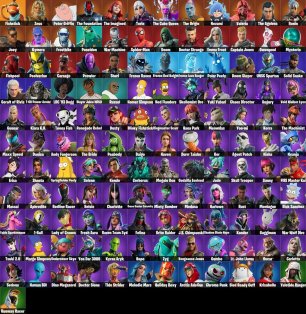 🎨 133 skins | 🌟 Fortnite account