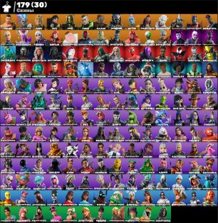 🎨 179 скінів | 🌟 Fortnite акаунт