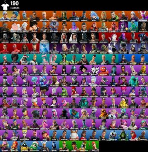 🎨 190 скінів | 🌟 Fortnite акаунт