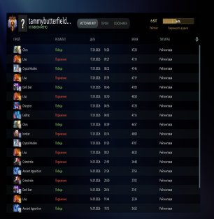 🏅 MMR 6607 | 🕒 160 hours | 🛡 10274