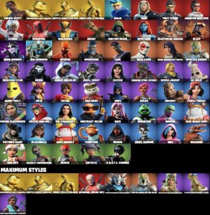 🎨 61 skins | 🌟 Fortnite account