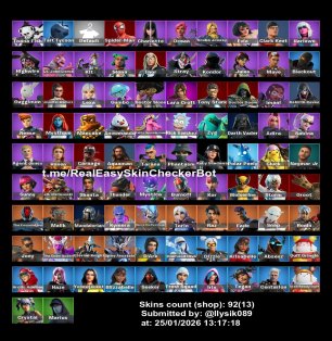 🔥 96 скінів | 🌟 Fortnite акаунт