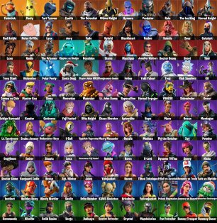 🎨 121 skins | 🌟 Fortnite account