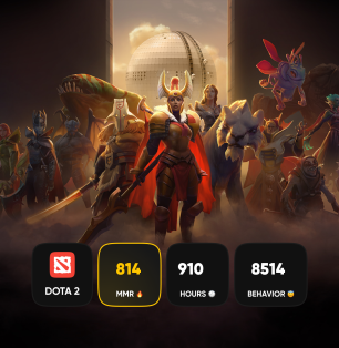 🏅 MMR 814 | 🕒 910 годин | 🛡 8514