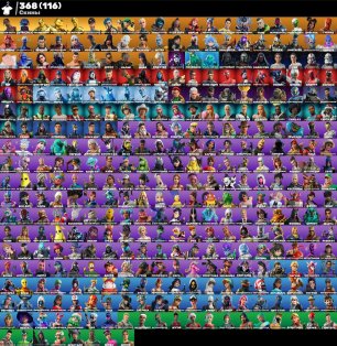 🎨 358 скинов | 🌟 Fortnite аккаунт