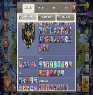 🏰 Clash of Clans акаунт | Ратуша 17 рівень | Рівень 245