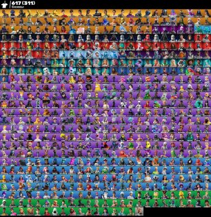 🎨 619 skins | 🌟 Fortnite account