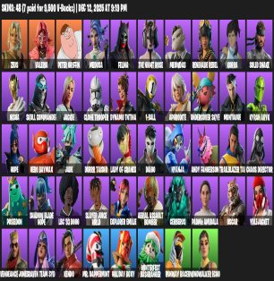🎨 48 skins | 🌟 Fortnite account