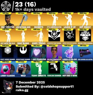 🎨 268 skins | 🌟 Fortnite account