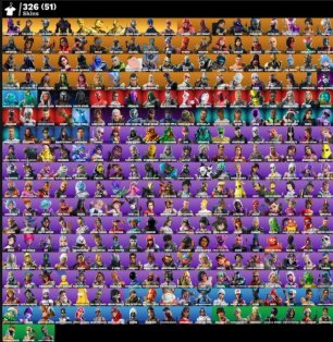 🎨 325 skins | 🌟 Fortnite account