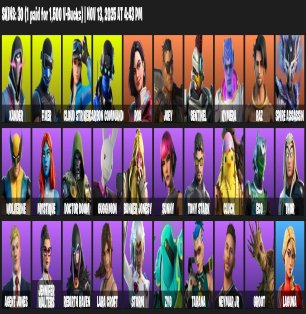 🎨 30 skins | 🌟 Fortnite account