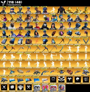 🎨 513 скинов | 🌟 Fortnite аккаунт