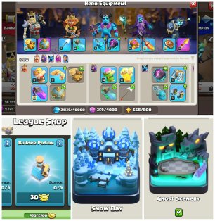 🏰 Clash of Clans акаунт | 14 ратуша | Рівень 219