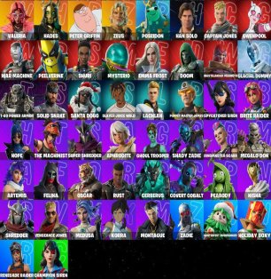 🎨 50 skins | 🌟 Fortnite account
