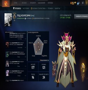 🏅 MMR 1280 | 🕒 212 годин | 🛡 9565