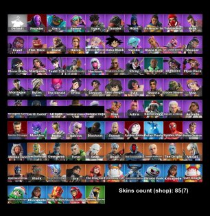 💖 PRIVATE ACCOUNT | 🌟 84 skins