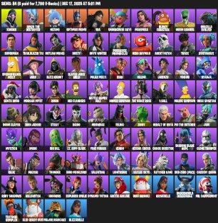 🎨 84 skins | 🌟 Fortnite account