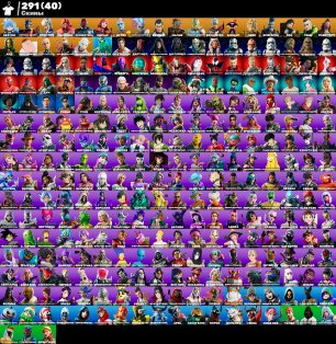 🎨 292 skins | 🌟 Fortnite account