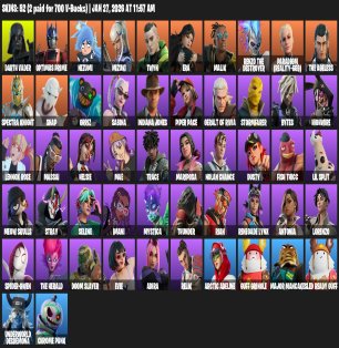 🎨 52 skins | 🌟 Fortnite account