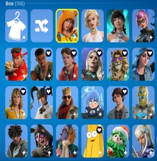 🎨 156 скинов | 🌟 Fortnite аккаунт