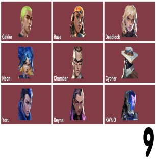 🎯 Valorant account | Rank: Unlocked | EU | 9 agents