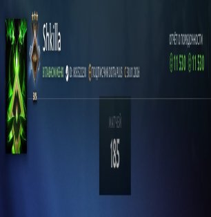 🏅 MMR 1156 | 🕒 200 hours | 🛡 11530