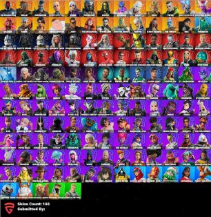 🎨 149 skins | 🌟 Fortnite account
