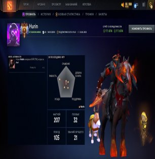 🏅 MMR 7173 | 🕒 178 годин | 🛡 11815