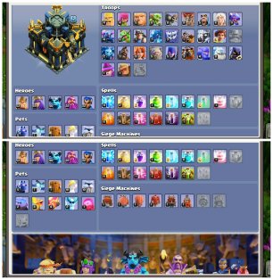 🏰 Clash of Clans акаунт | Ратуша 17 рівень | Рівень 0