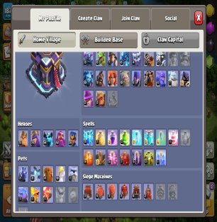 🏰 Clash of Clans акаунт | 15 ратуша | 187 рівень