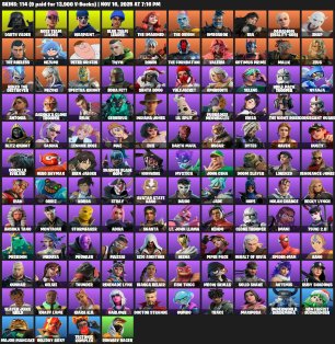 🎨 114 скінів | 🌟 Fortnite акаунт