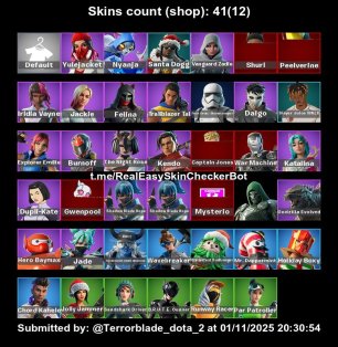 🎨 42 скінів | 🌟 Fortnite акаунт