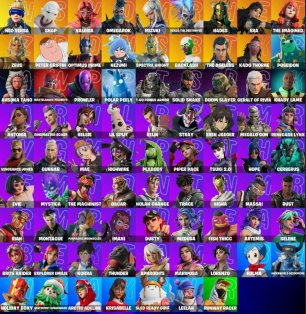 🎨 79 skins | 🌟 Fortnite account