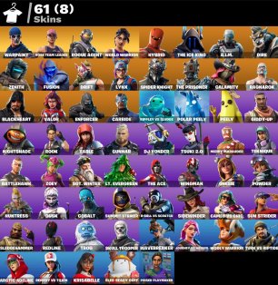 🎨 61 скин | 🌟 Fortnite аккаунт