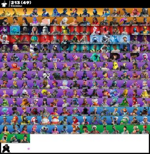 🎨 108 skins | 🌟 Fortnite account