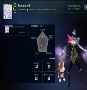 🏅 MMR 186 | 🕒 186 hours | 🛡 9357