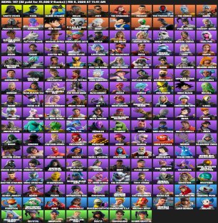 🎨 167 скинов | 🌟 Fortnite аккаунт