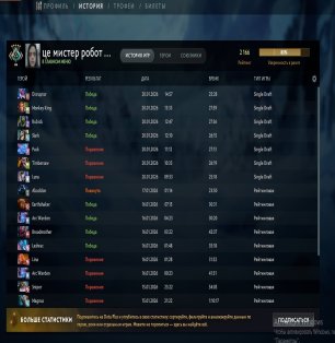 🏅 MMR 2166 | 🕒 476 hours | 🛡 7502