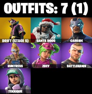 🎨 7 skins | 🌟 Fortnite account