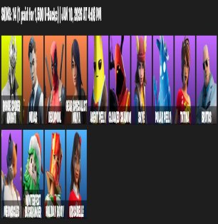 🎨 14 скінів | 🌟 Fortnite акаунт