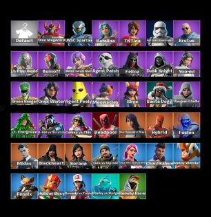 🎨 40 скінів | 🌟 Fortnite акаунт