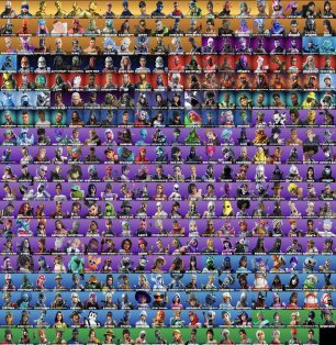 🎨 384 скінів | 🌟 Fortnite акаунт