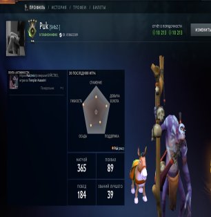 🏅 MMR 549 | 🕒 272 часов | 🛡 10213