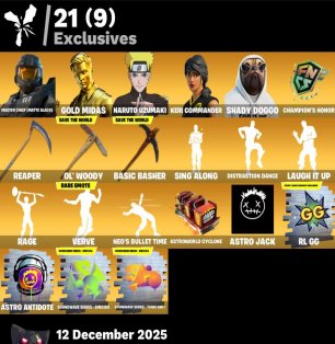 🎨 353 скина | 🌟 Fortnite аккаунт